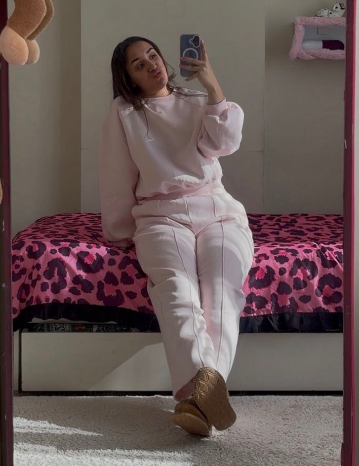 Pembe leopar nevresim takımı - Görsel 2