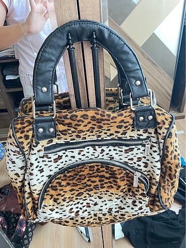 Diğer Leopar vintage çanta y2k