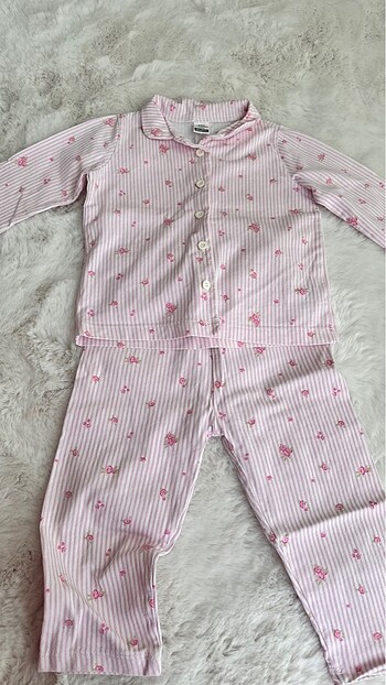 18-24 Ay Beden pembe Renk Pijama takimi