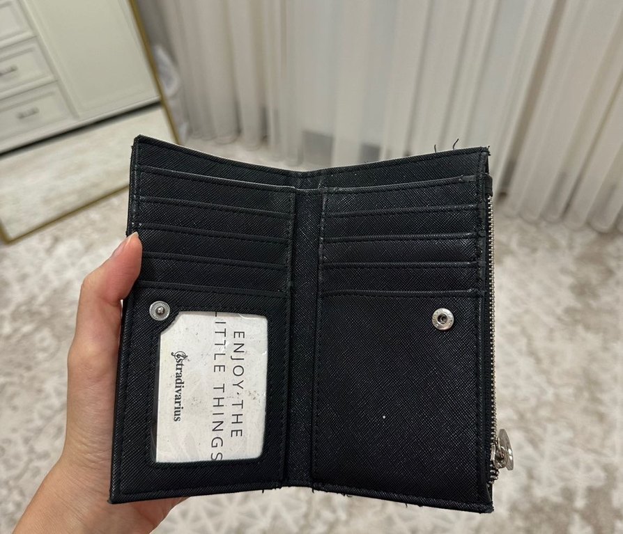Stradivarius Siyah Dokulu Cüzdan — görsel 2/6