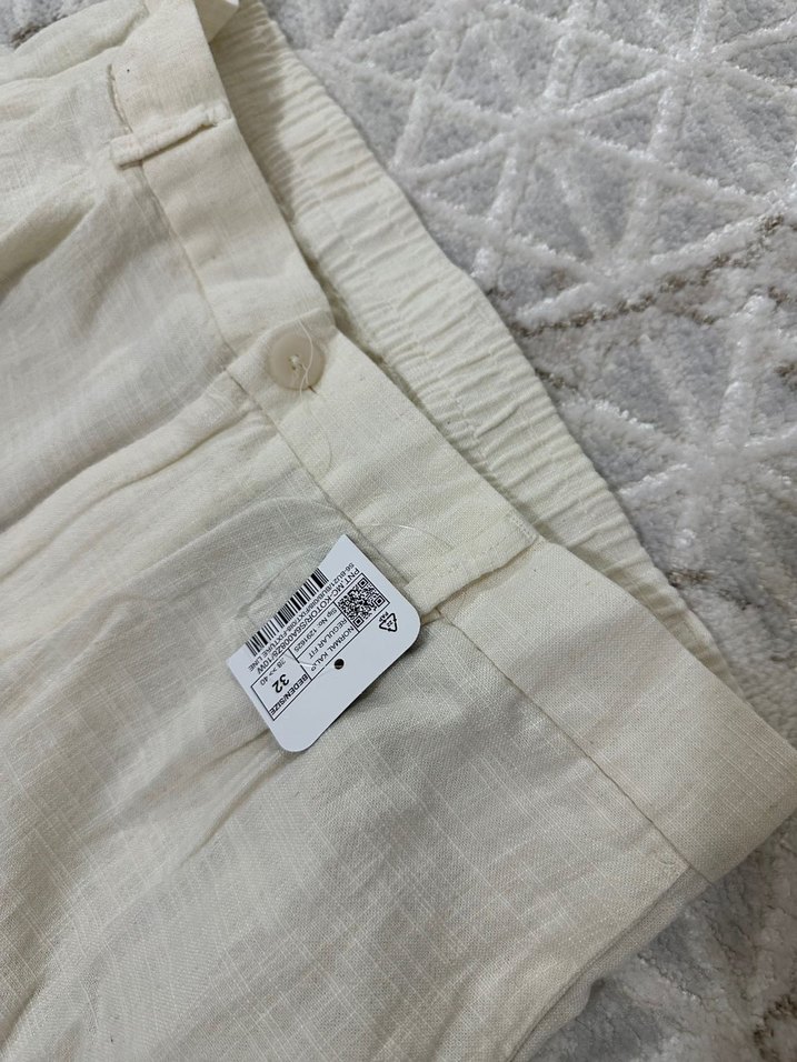 LCW Keten Karışımlı Regular Fit Erkek Pantolon — görsel 3/4