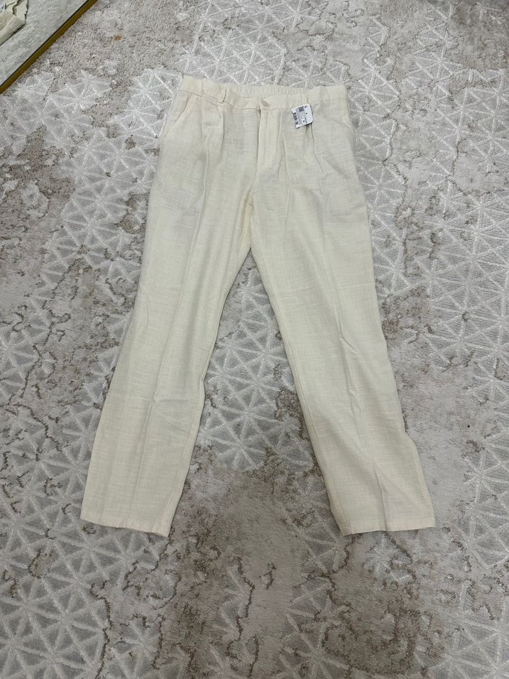LCW Keten Karışımlı Regular Fit Erkek Pantolon — görsel 2/4