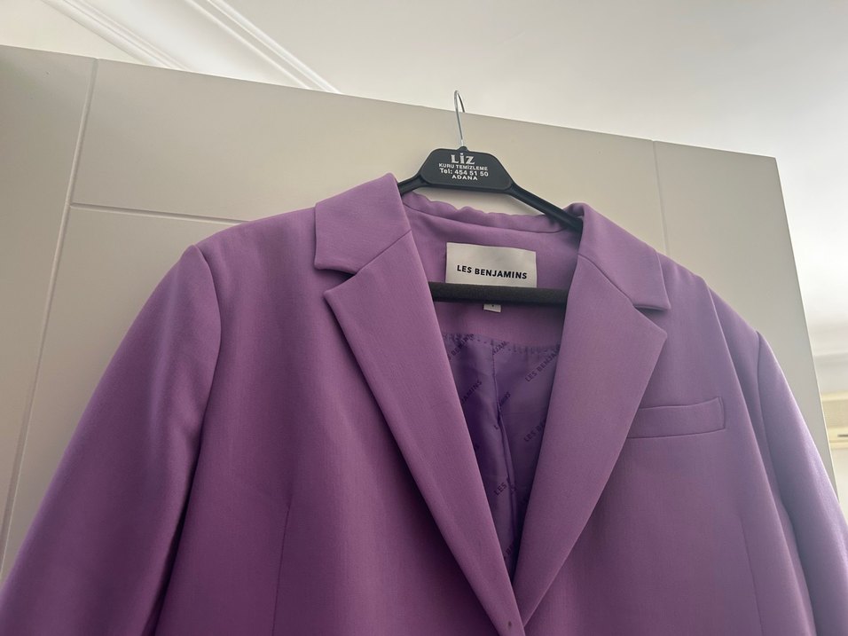 Lila Blazer Ceket — görsel 2/4