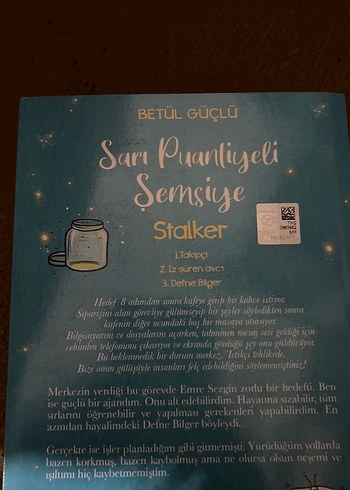  Sarı Puantiyeli Şemsiye - Betül Güçlü