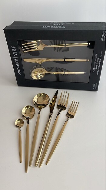 Bambum Vibe 36 Parça ÇKB Takımı Gold