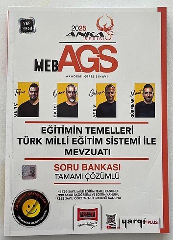 Meb Ags eğitimin temelleri soru bankası