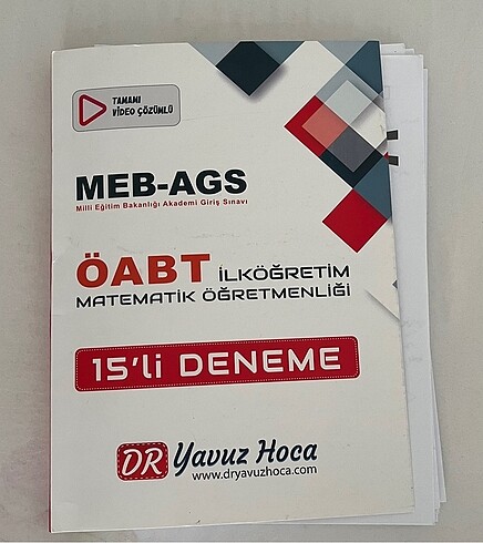 ÖABT ilköğretim matematik deneme