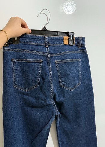 Kadın Lacivert Denim Pantolon - Görsel 2