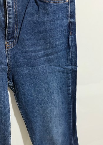 Kadın Lacivert Denim Pantolon - Görsel 4