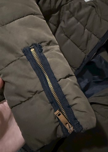 Kürklü Kahverengi Kadın Kışlık Mont - Görsel 4