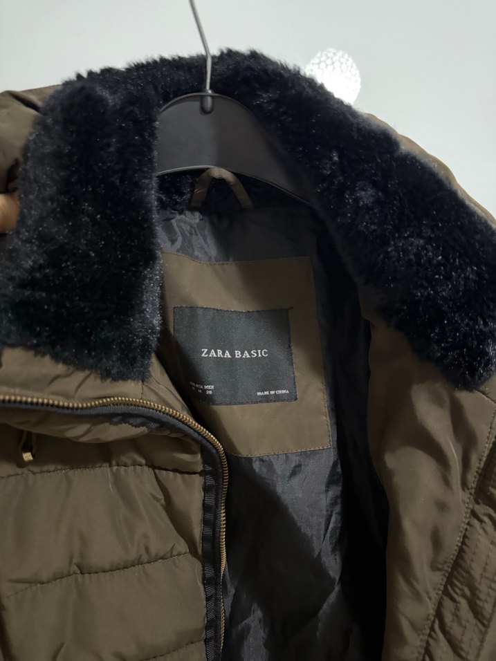 Kürklü Kahverengi Kadın Kışlık Mont - Görsel 2