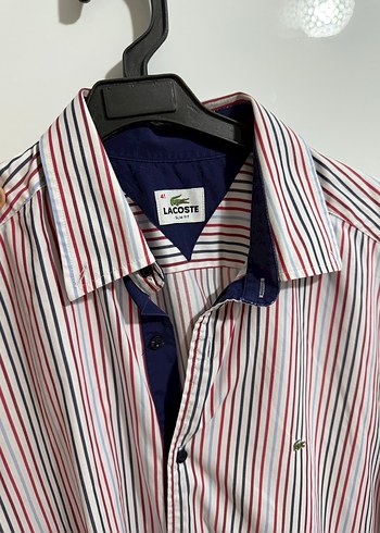 Çizgili Uzun Kollu Erkek Gömlek - Görsel 2