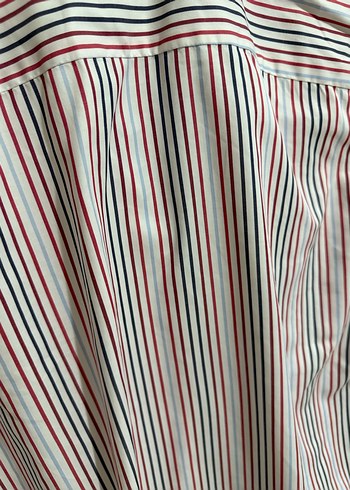 Çizgili Uzun Kollu Erkek Gömlek - Görsel 3