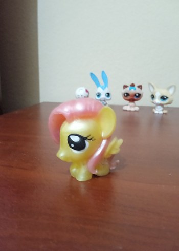 Sarı Pastel Renkli Mini Pony Figür