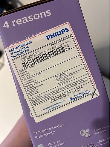 Beden Philips Avent Tekli Göğüs Pompası
