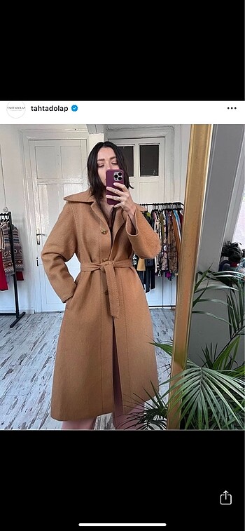 Vintage yün palto