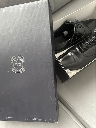 42 Beden siyah Renk Ds damat smokin ayakkabı
