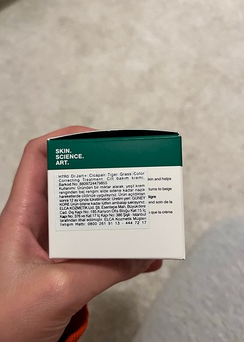 Dr.Jart+ Cicapair Renk Düzeltici Bakım Kremi - Görsel 4