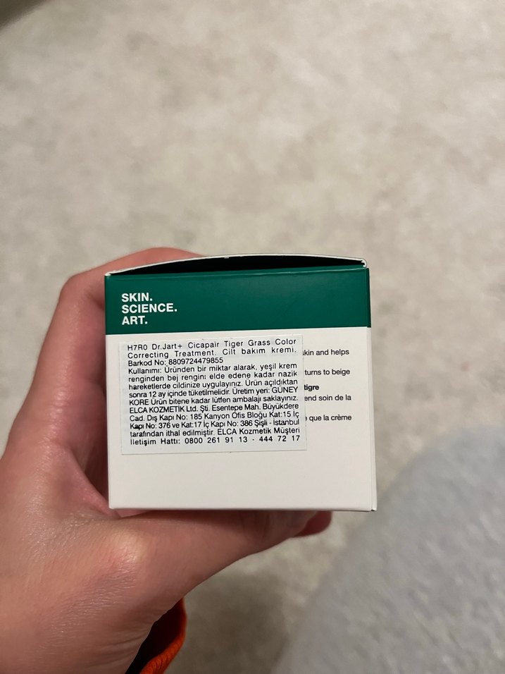 Dr.Jart+ Cicapair Renk Düzeltici Bakım Kremi - Görsel 4