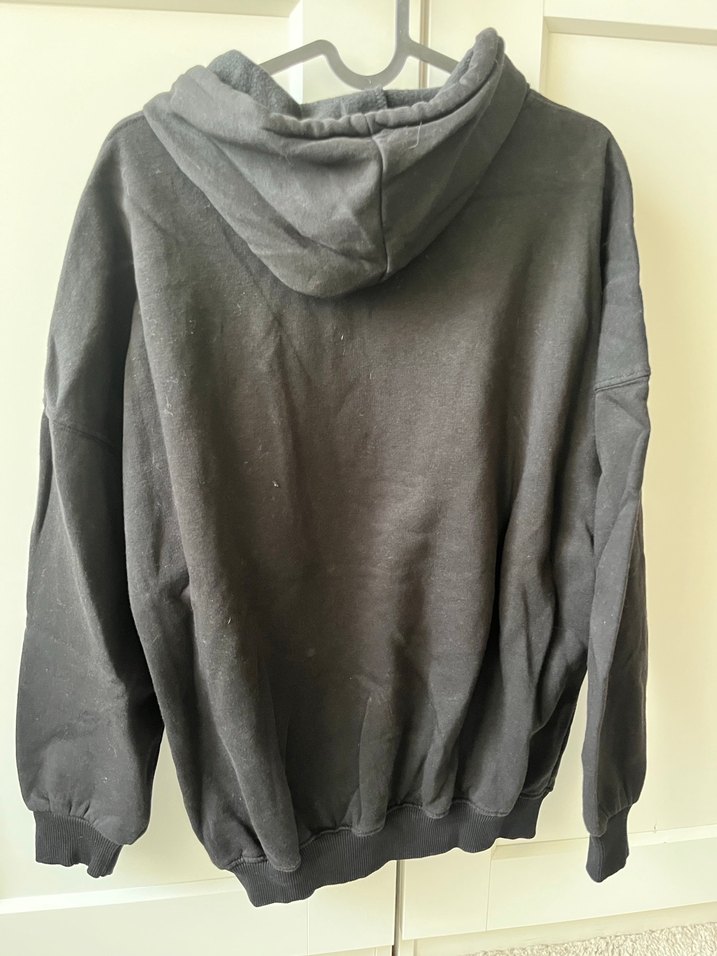 Marvel Baskılı Siyah Kapüşonlu Sweatshirt - Görsel 4