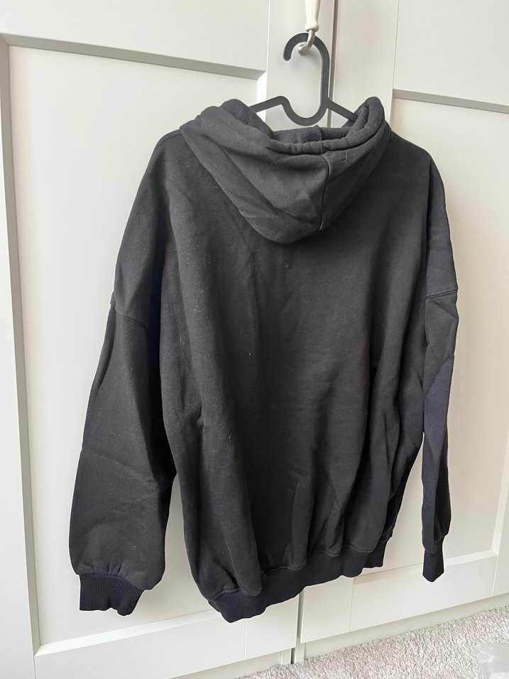 Marvel Baskılı Siyah Kapüşonlu Sweatshirt - Görsel 5