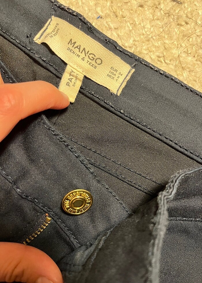 Mango Skinny Pantolon - Görsel 2