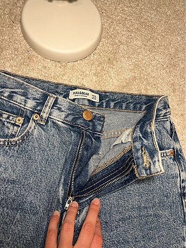 Pull and bear mom fit jean - Görsel 5