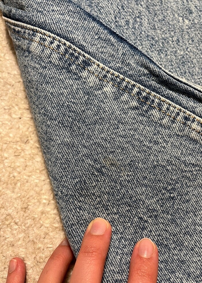 Pull and bear mom fit jean - Görsel 2