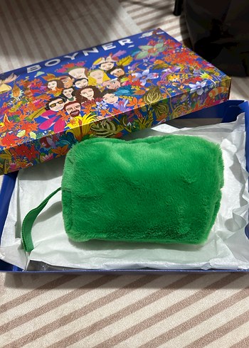 Renkli Fermuarlı Yeşil Çocuk Bel Çantası - Görsel 2