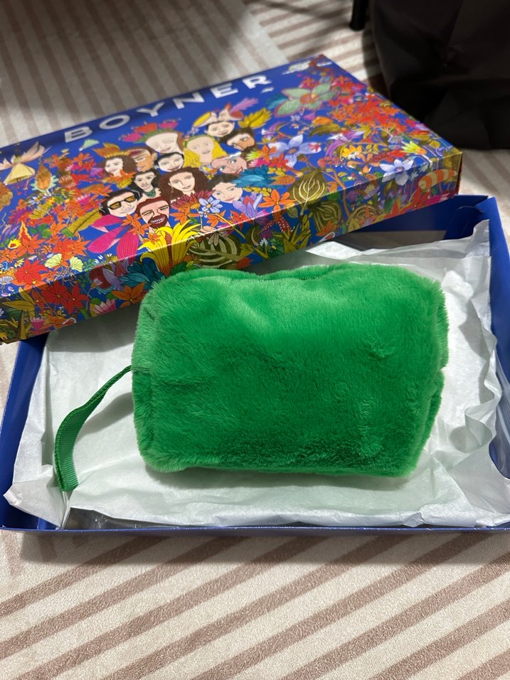 Renkli Fermuarlı Yeşil Çocuk Bel Çantası - Görsel 2