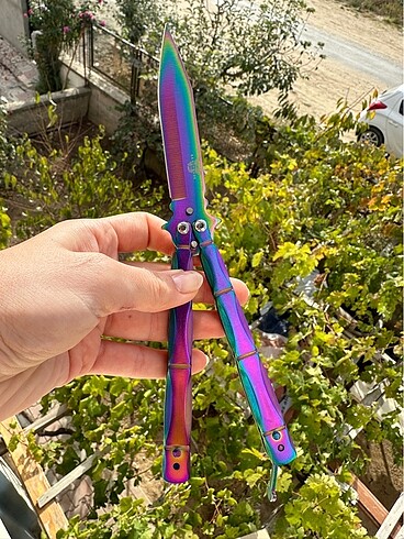Rainbow Kelebek Bıçak