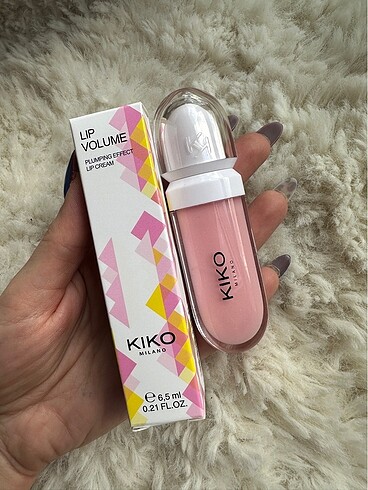 Kiko Lip Volume 01 Tutu Rose - Görsel 7