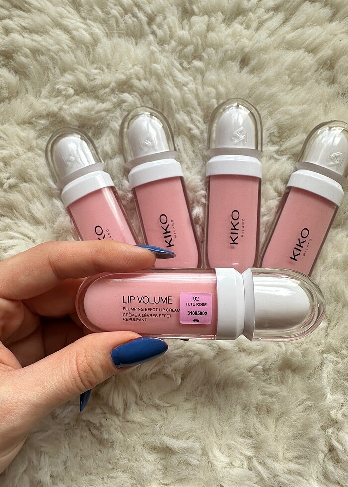 Kiko Lip Volume 01 Tutu Rose - Görsel 2