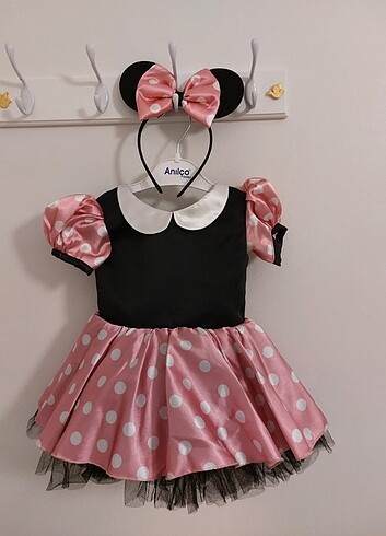 9-12 Ay Beden Minnie mouse kostüm 