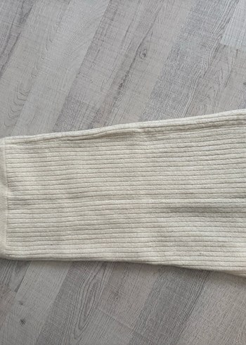 Beyaz Triko Uzun Etek - Görsel 3