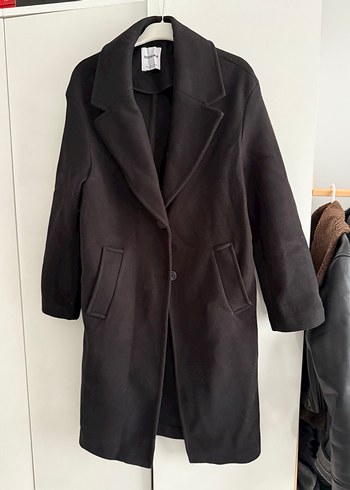 Siyah Uzun Klasik Kaban - Görsel 4