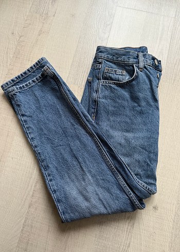 36 beden- boru paça mom jeans - Görsel 3