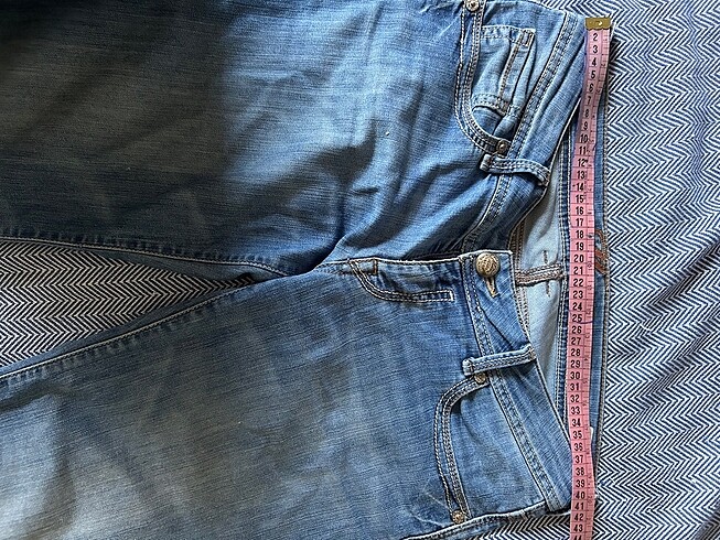 30 Beden mavi Renk Mavi Jeans pantolon