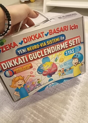 Dikkati güçlendirme seti