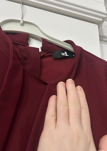 Bordo Midi Mezuniyet Elbisesi - Görsel 3