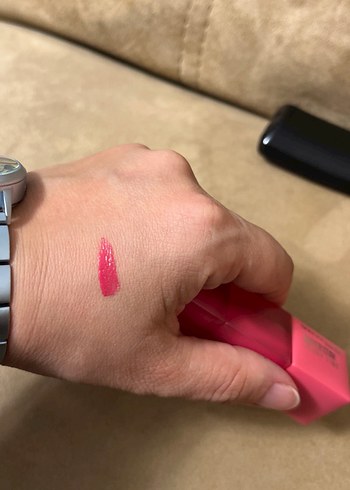 Maybelline SuperStay Tedotint Pembe Ruj - Görsel 6