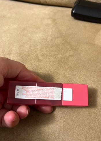 Maybelline SuperStay Tedotint Pembe Ruj - Görsel 4