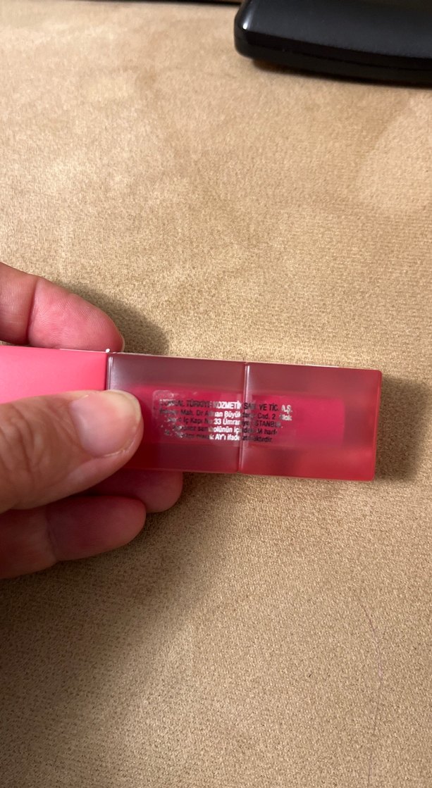 Maybelline SuperStay Tedotint Pembe Ruj - Görsel 2