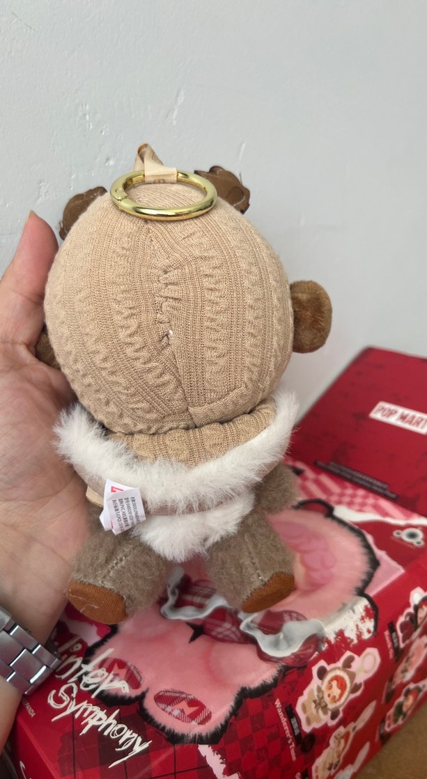 Sevimli Geyik Figürlü Peluş Oyuncak - Görsel 2