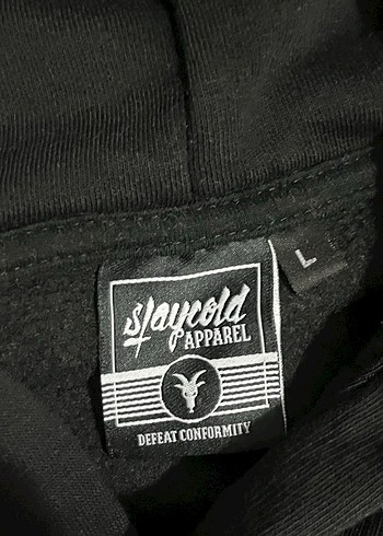 Killstar siyah gotik sweatshirt stay cold