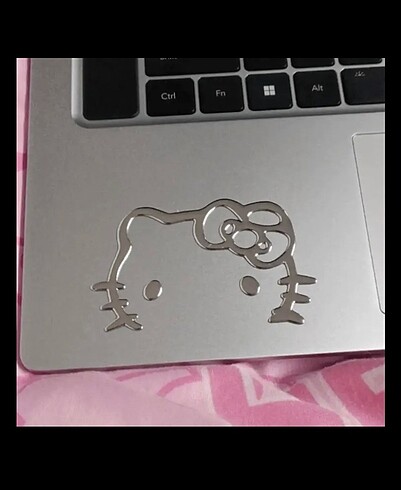 hello kitty sanrio çıkartma sticker kabartmalı 2li set