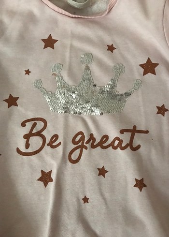 Kız Çocuk Pembe Uzun Kollu Parlak Sweatshirt - Görsel 4