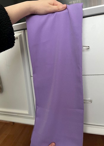 Mor Saten Görünümlü Kadın Şal - Görsel 3