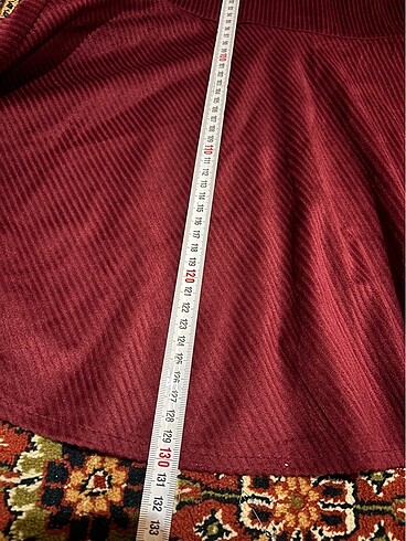 xl Beden bordo Renk Kadife slopet