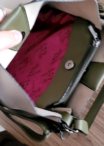 Deri Kadın Omuz Çantası - Görsel 7